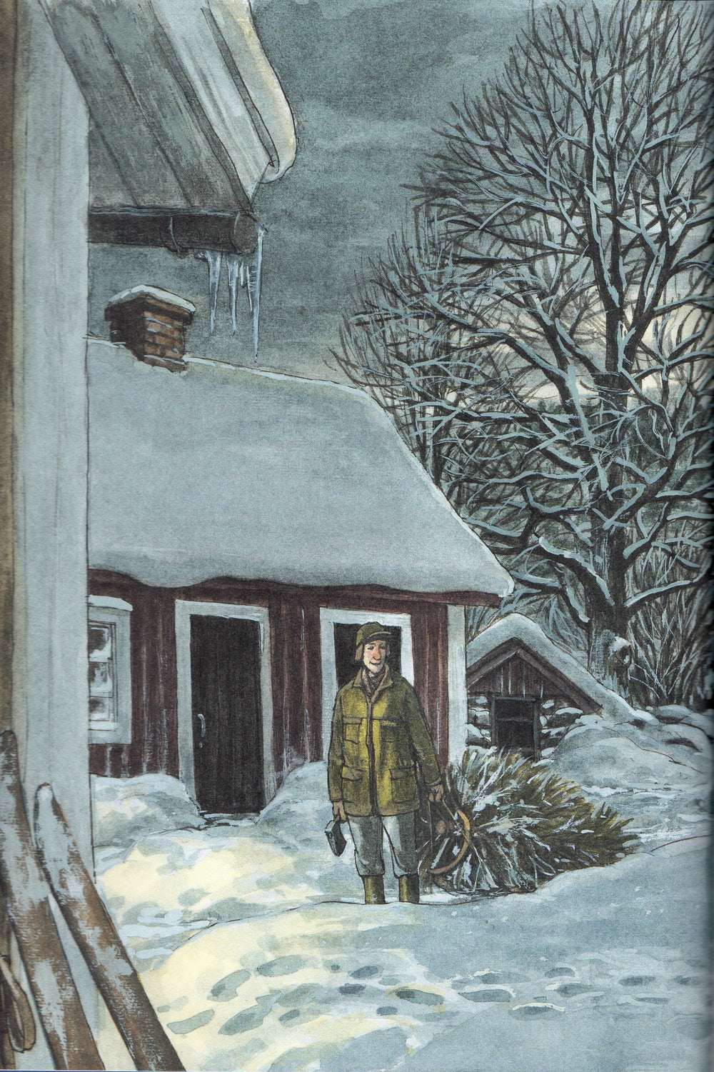 Ю. Висландер, Т. Висландер. Рождество Кракса (илл. С. Нурдквист)-Висландер Ю.-Белая ворона / Альбус корвус-Lookomorie