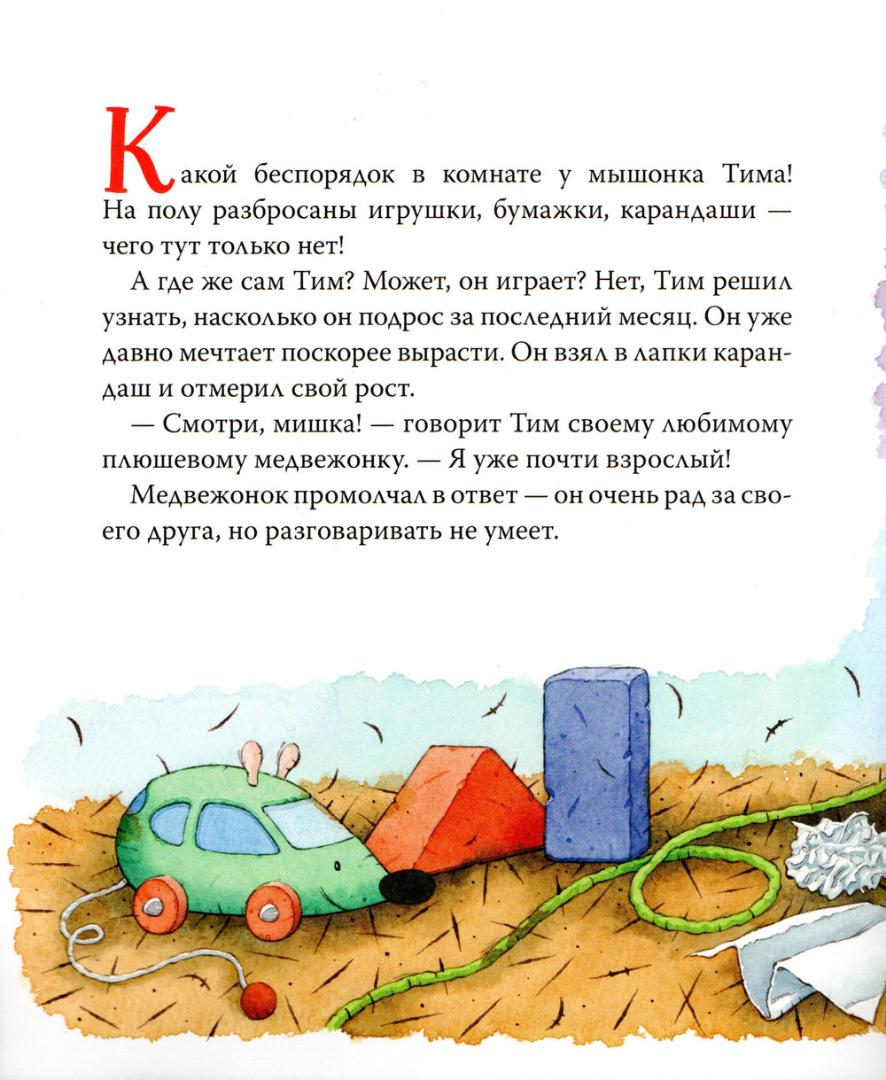 Мышонок Тим уже большой и самостоятельный-Казалис А.-Росмэн-Lookomorie