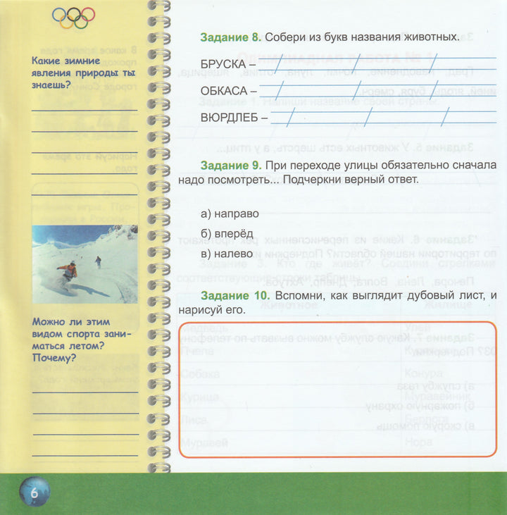 Окружающий мир 1 класс. Олимпиадная тетрадь-Казачкова С.-Планета-Lookomorie