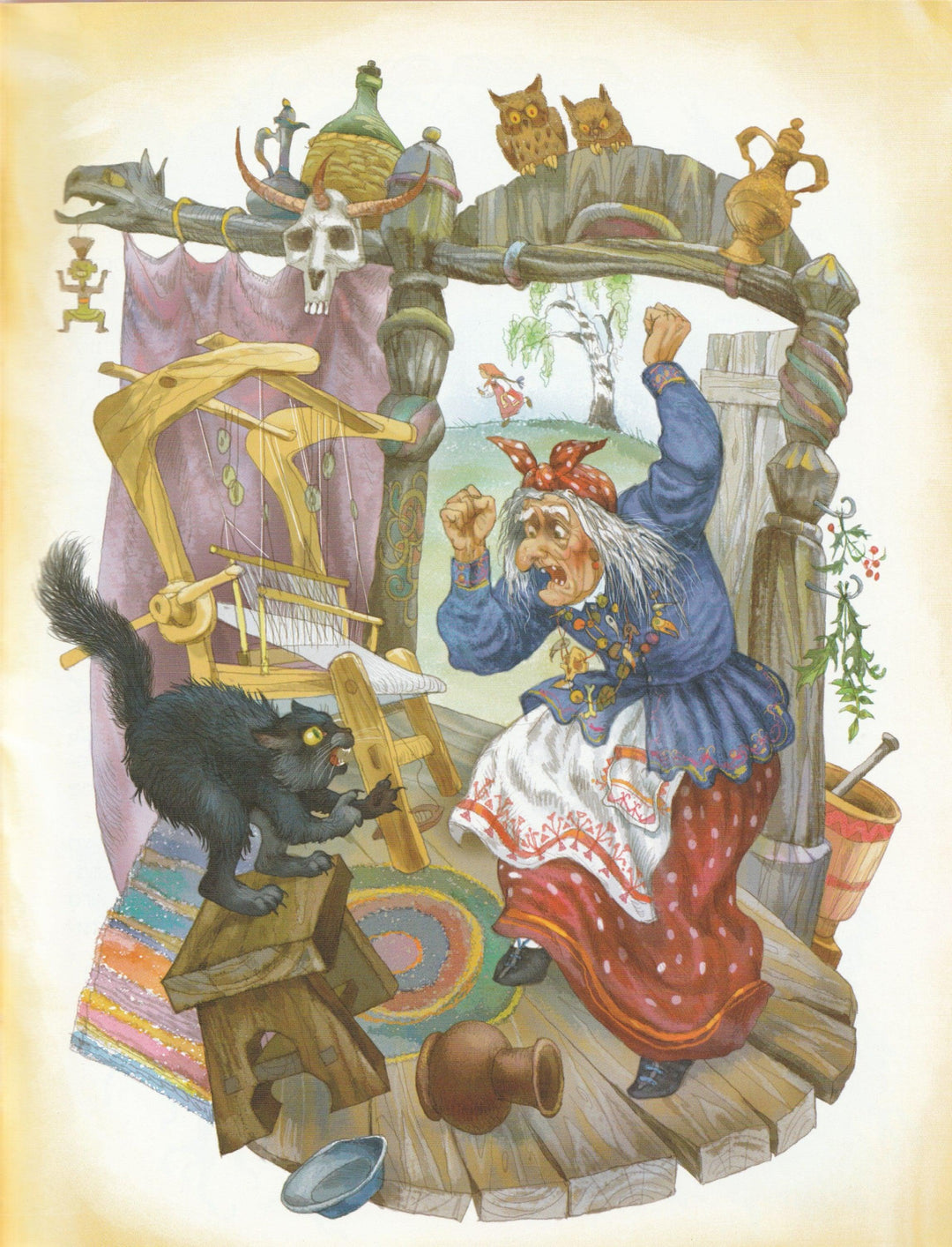 Русские волшебные сказки (пер. Афанасьев А., илл. Лебедев А.)-Афанасьев А.-Росмэн-Lookomorie
