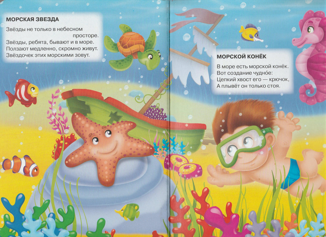 Кто живет в океане? Книги-картонки-Ушкина Н.-Проф-Пресс-Lookomorie