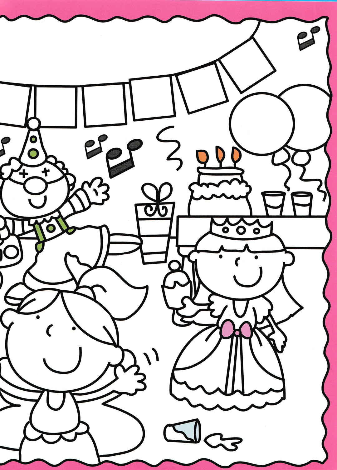 Умные раскраски для малышей. На празднике-Аллен М.-Махаон-Lookomorie