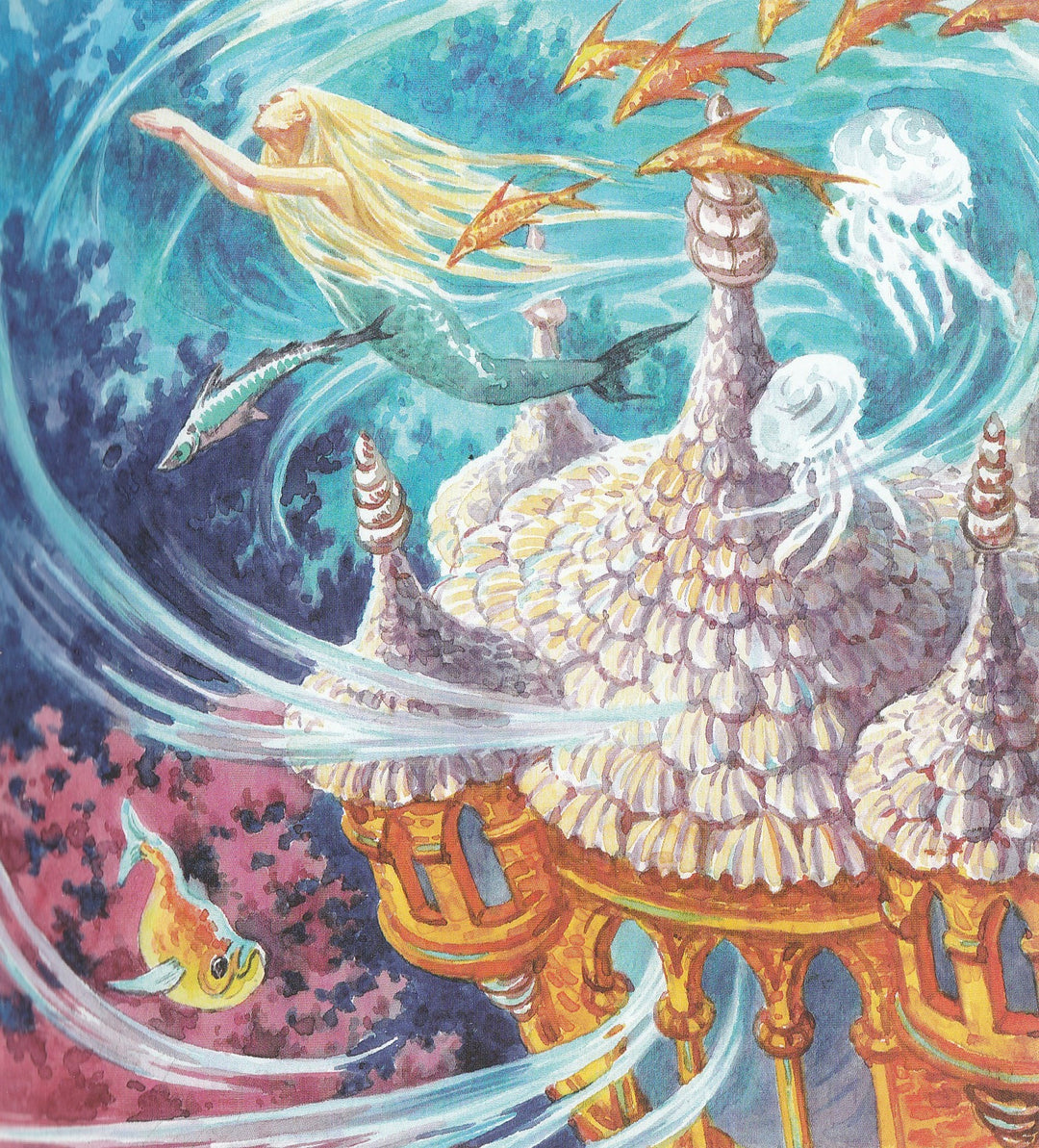 Русалочка (пер. А. Ганзен, илл. Д. Гордеев)-Андерсен Х.-Махаон-Lookomorie