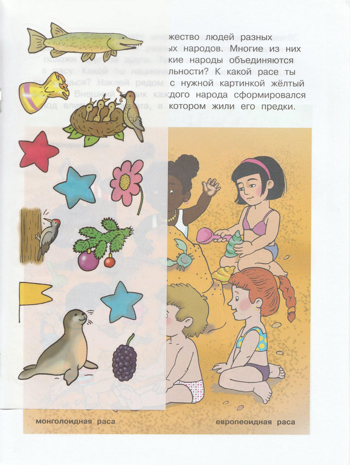 Знакомимся с природой 5-6 лет. С наклейками-Земцова О.-Махаон-Lookomorie