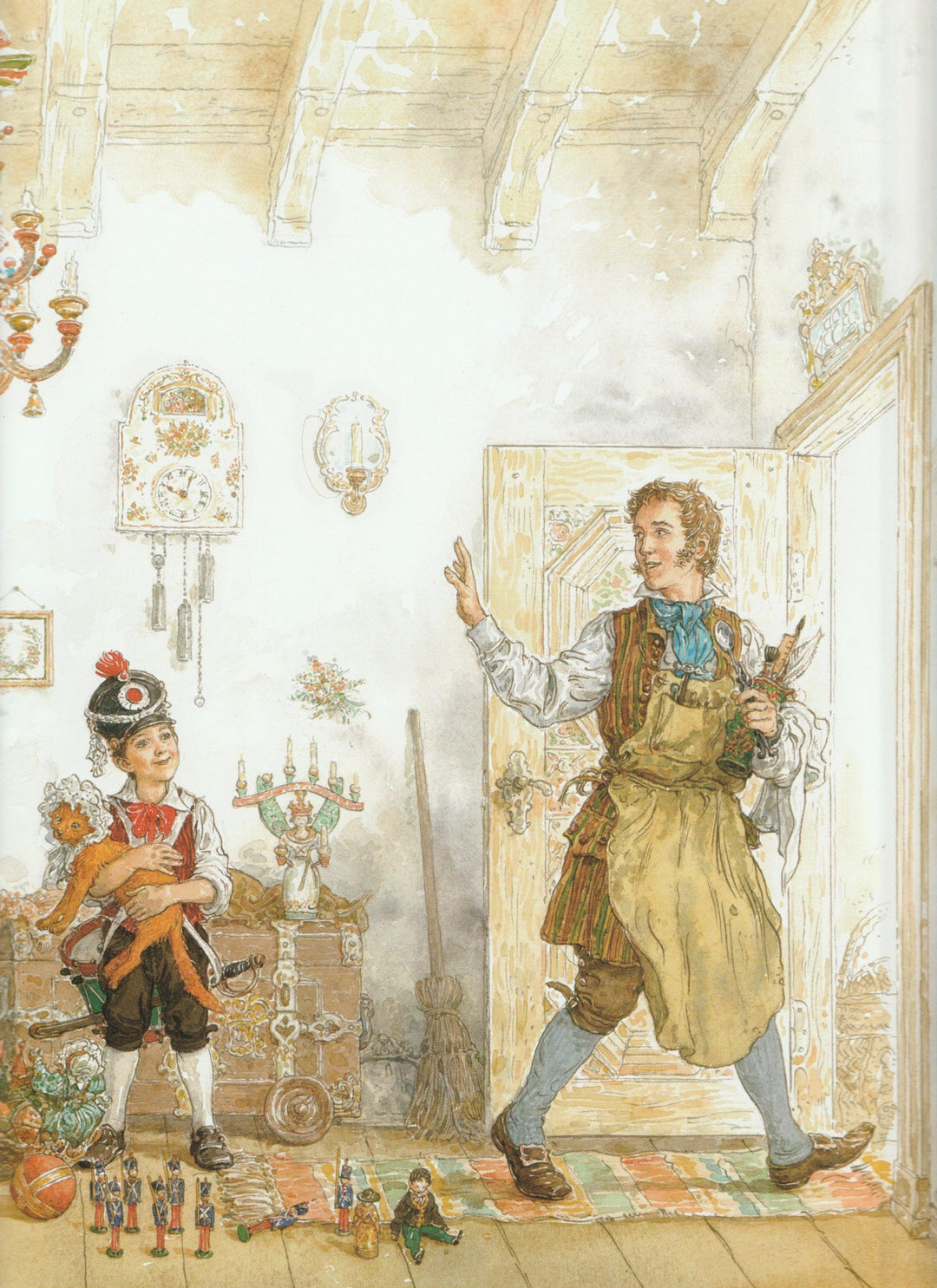 Стойкий оловянный солдатик (пер. А. Ганзен, илл. А. Ломаев)-Андерсен Х.-Азбука-Lookomorie