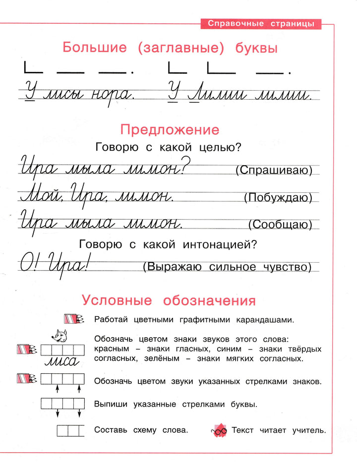 Тетрадь по письму. 1 класс. № 2-Нечаева Н.-Издательский дом "Федоров"-Lookomorie