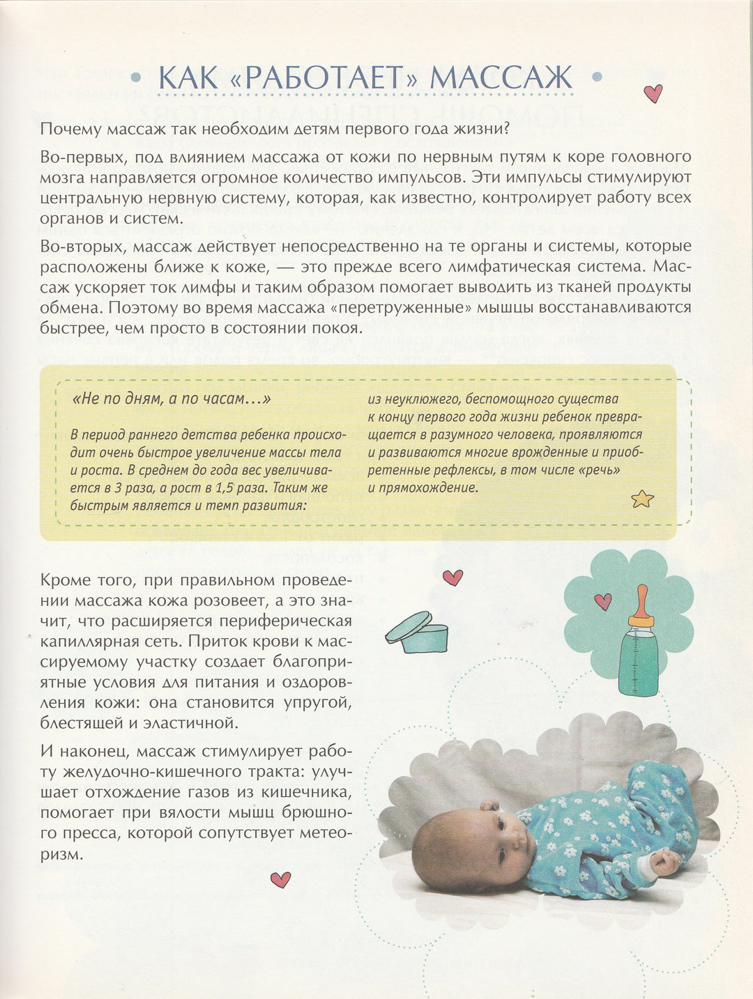 Массаж для малышей от рождения до года. Раннее развитие-Попова Е.-Азбука-Lookomorie