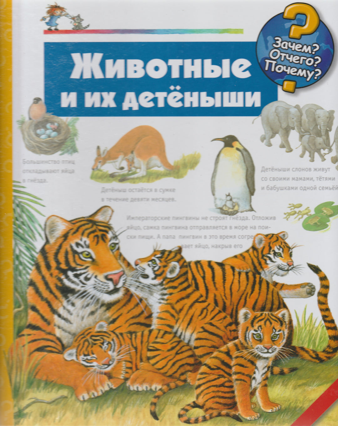 Животные и их детеныши. Книжка с окошками-Рюбель Д.-АСТ-Lookomorie