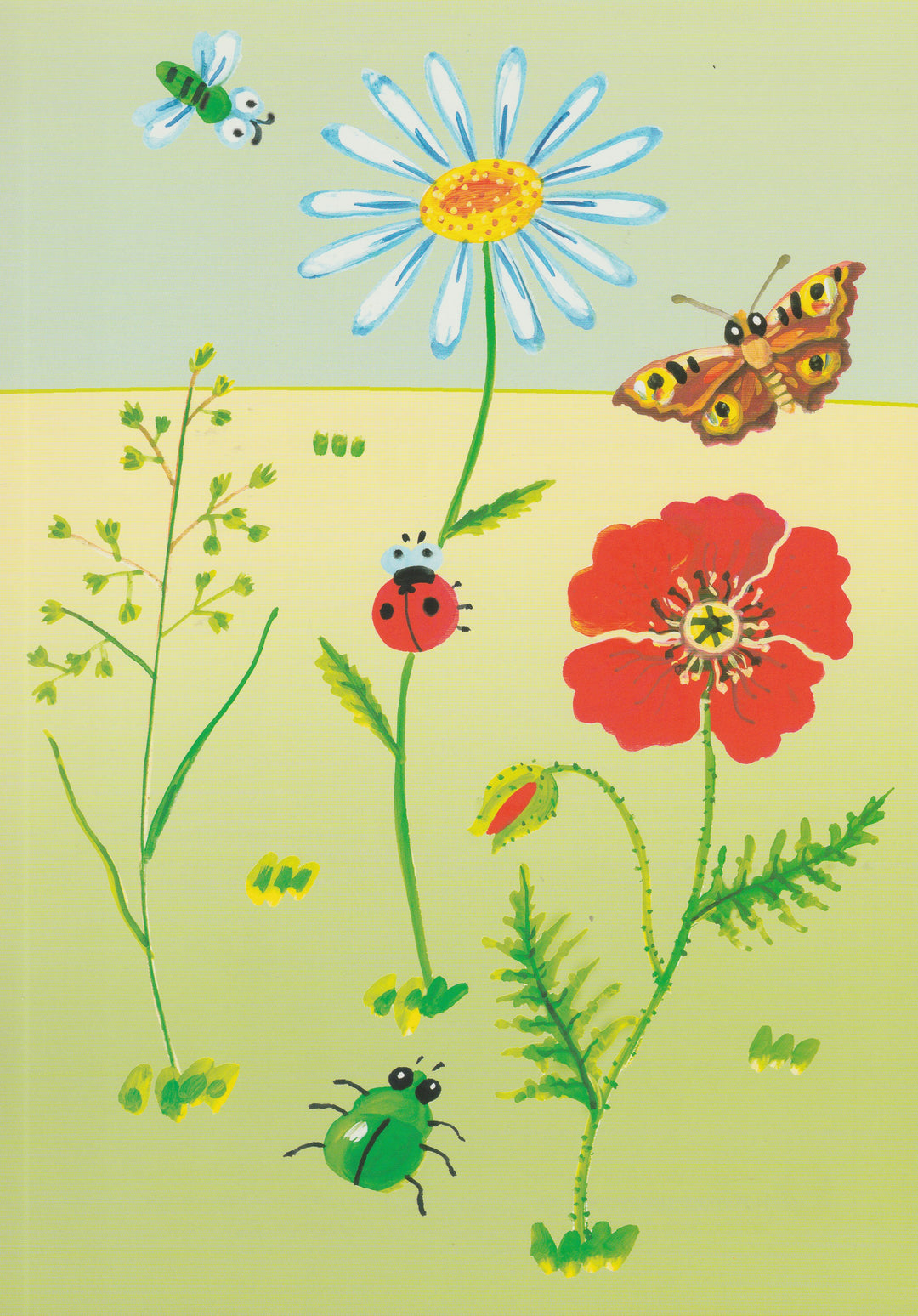 Любимые цветы. Рисование красками. 5-8 лет. Серия "Шаг за шагом"-Лыкова И.-Карапуз-Lookomorie