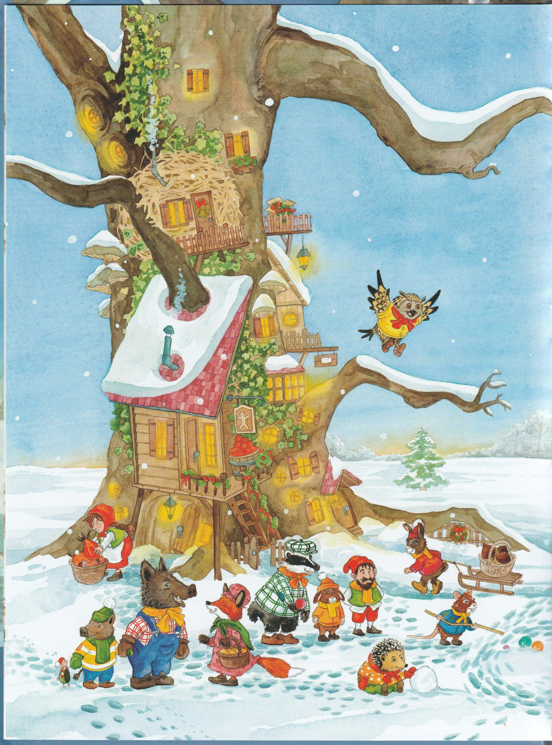 Новогодний сюрприз. Читаем сказку и ищем ее героев-Тумзер А.-Энас-Книга-Lookomorie