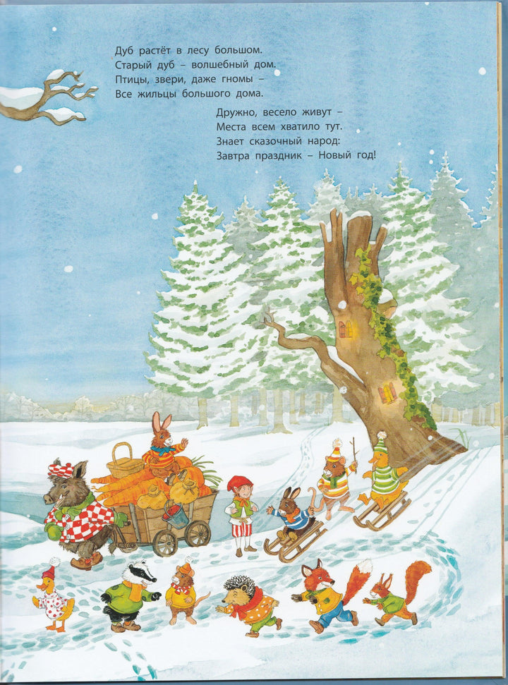 Новогодний сюрприз. Читаем сказку и ищем ее героев-Тумзер А.-Энас-Книга-Lookomorie