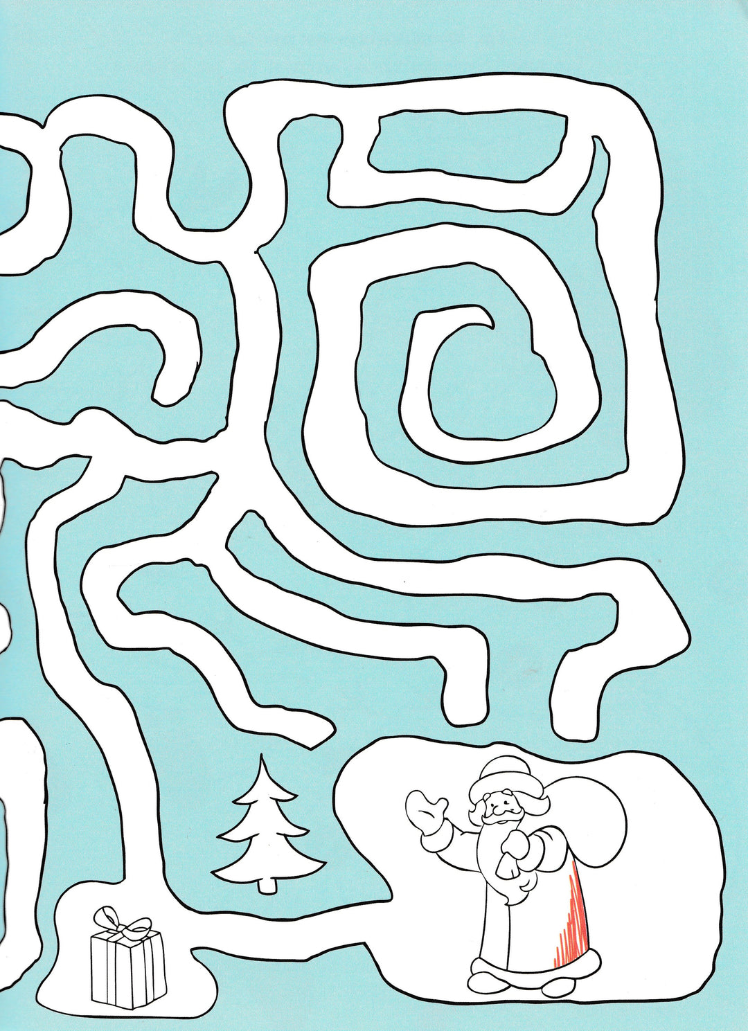 Новый год! Рисуем, раскрашиваем, играем-Коллектив авторов-Клевер-Lookomorie