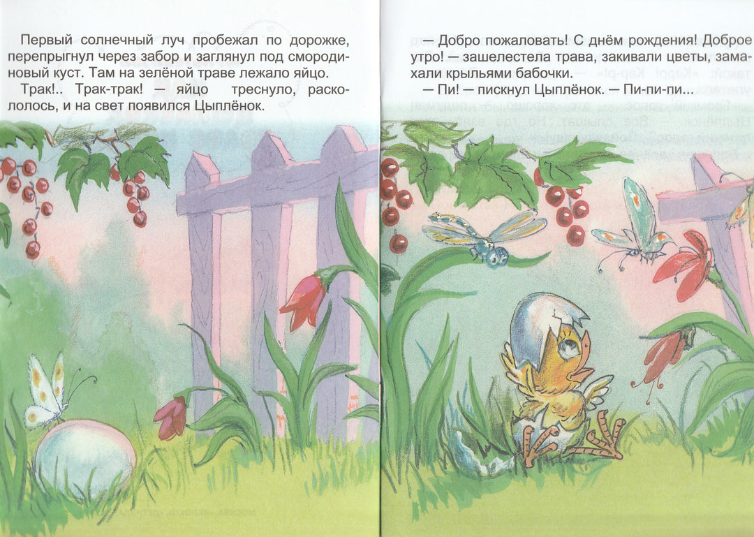 Как цыпленок голос искал. Мультсказка-Карганова Е.-Яблоко-Lookomorie