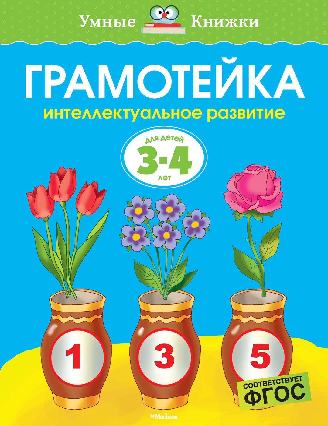 Грамотейка. Интеллектуальное развитие детей 3-4 лет-Земцова О.-Азбука-Lookomorie
