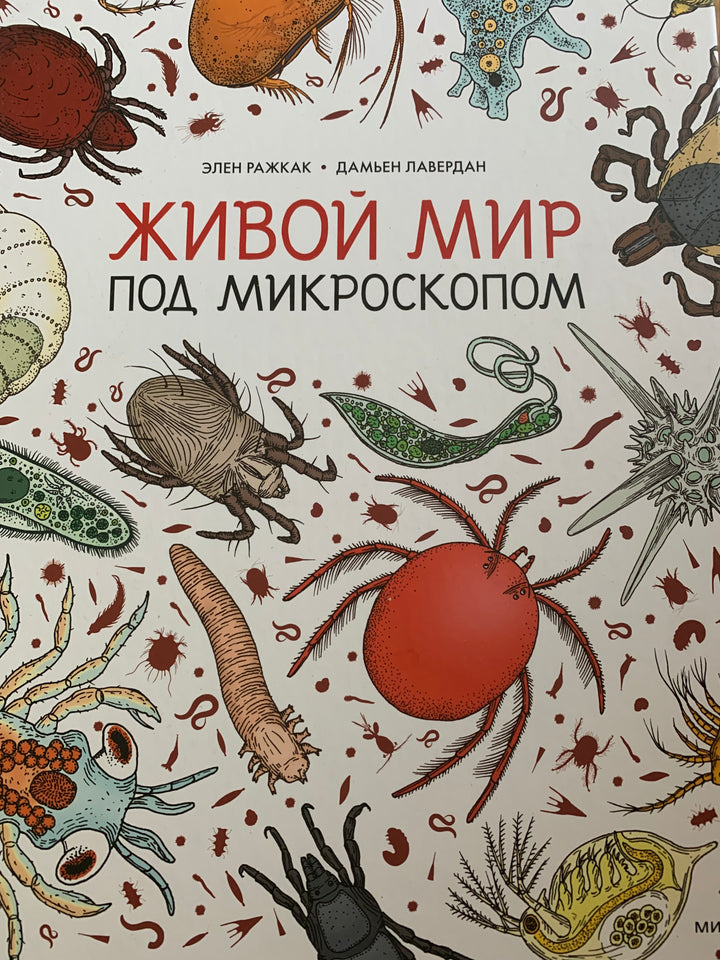 Живой мир под микроскопом (4-е издание)-Элен Р., Дамьен Л.-Манн, Иванов и Фербеp-Lookomorie