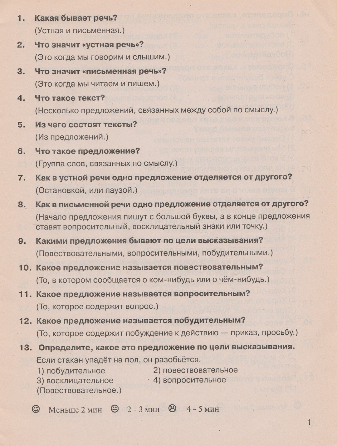 Все основные вопросы по русскому языку для итоговой аттестации 2 класс-Узорова О.-АСТ-Lookomorie