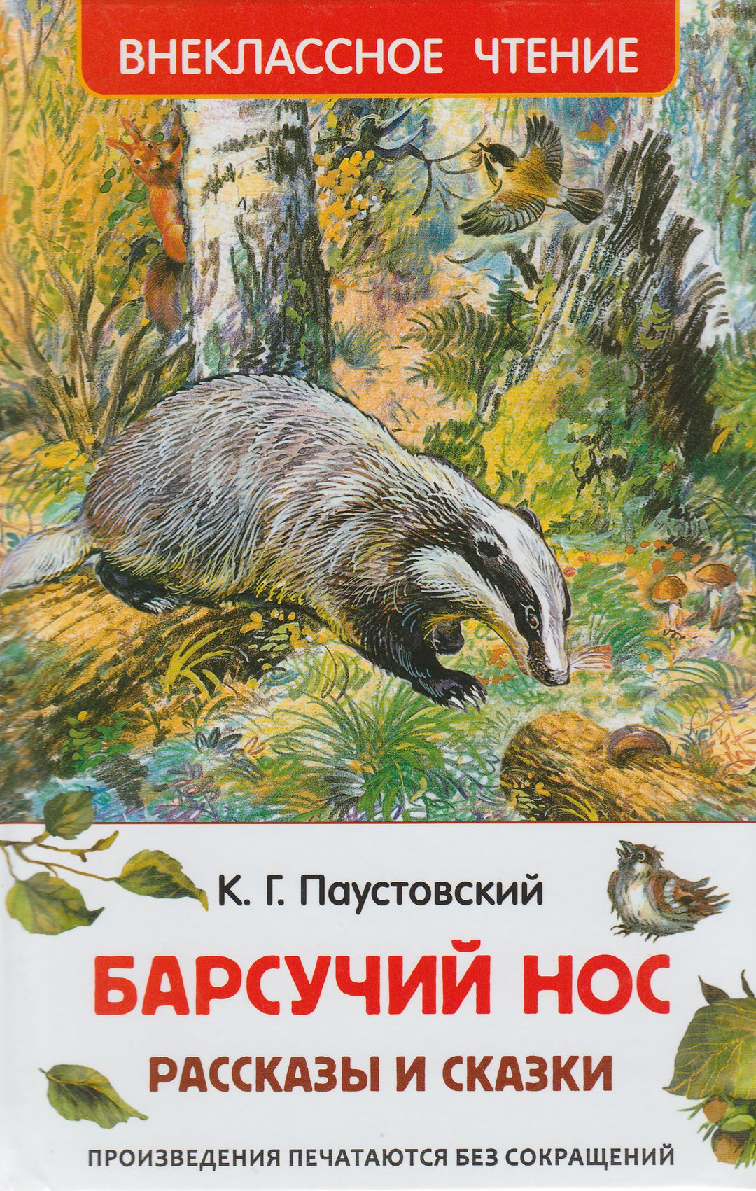 К. Паустовский Барсучий нос. Рассказы и сказки-Паустовский К.-Росмэн-Lookomorie