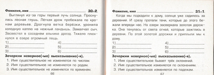 Шклярова Т. Русский язык 4 класс Сборник самостоятельных работ "Найди ошибку!"-Шклярова Т.-Грамотей-Lookomorie