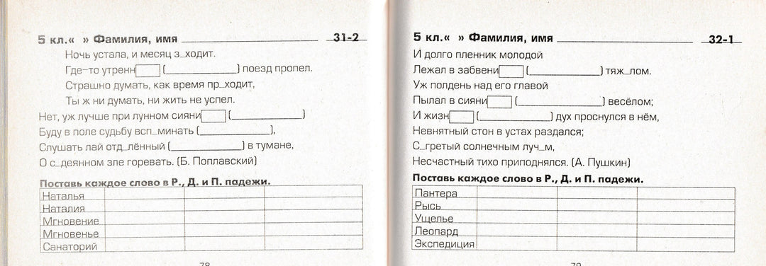 Шклярова Т. Русский язык 5 кл. Сборник самостоятельных работ "Вставь букву!"-Шклярова Т.-Грамотей-Lookomorie