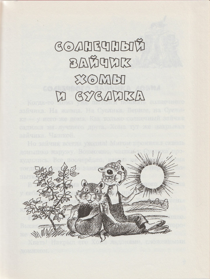 А. Иванов. Солнечный зайчик Хомы и Суслика (илл. С. Бордюг)-Иванов А.-Азбука-Lookomorie