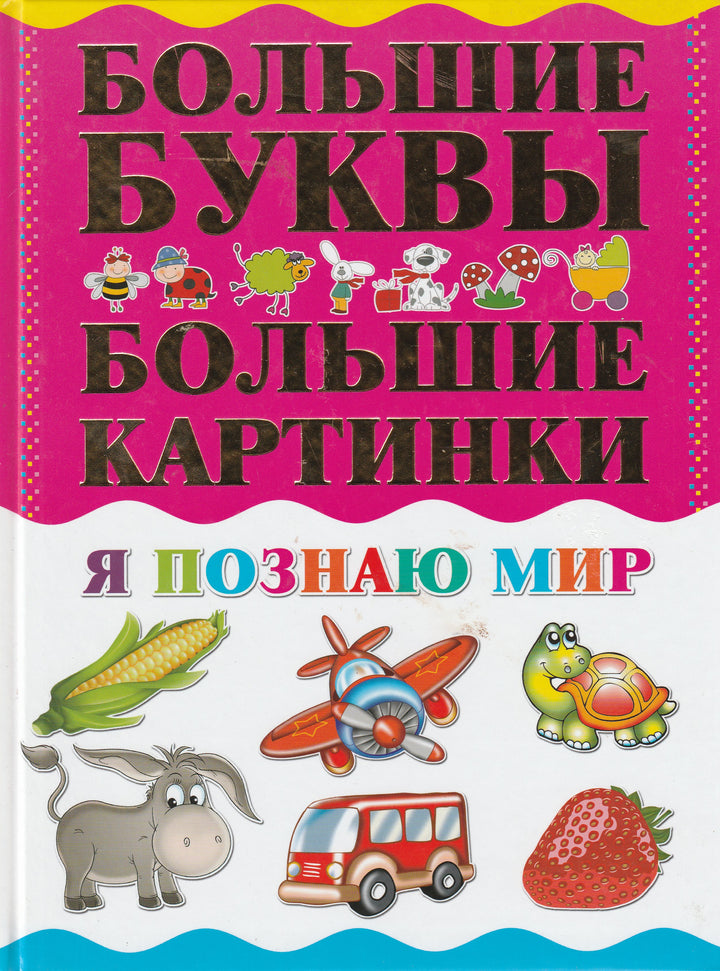 Большие буквы - большие картинки. Я познаю мир-Коллектив авторов-Харвест-Lookomorie